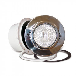 S/S Swimming Pool Light with Plastic Niche for liner Cool White color LED 15W/12V